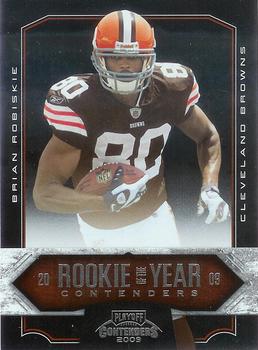 2009 Playoff Contenders - ROY Contenders #6 Brian Robiskie Front