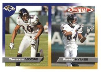 2005 Topps Total #83 Clarence Moore / Randy Hymes Front