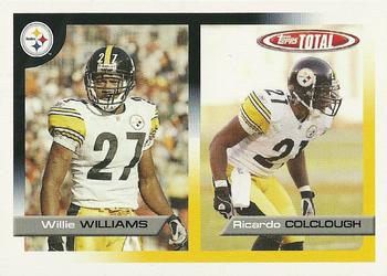 2005 Topps Total #115 Ricardo Colclough / Willie Williams Front