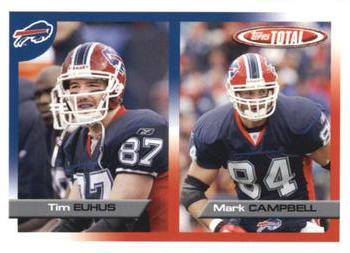 2005 Topps Total #124 Tim Euhus / Mark Campbell Front