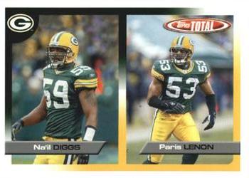 2005 Topps Total #158 Na'Il Diggs / Paris Lenon Front