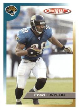 2005 Topps Total #170 Fred Taylor Front