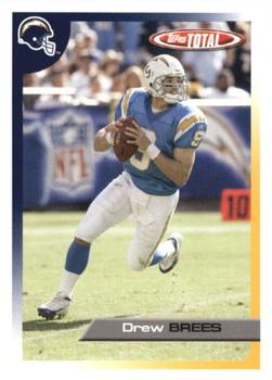 2005 Topps Total #179 Drew Brees Front
