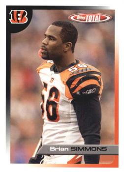 2005 Topps Total #251 Brian Simmons Front