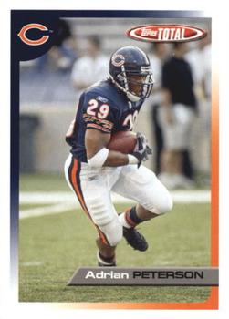 2005 Topps Total #277 Adrian Peterson Front
