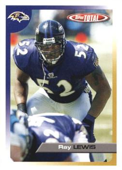2005 Topps Total #290 Ray Lewis Front