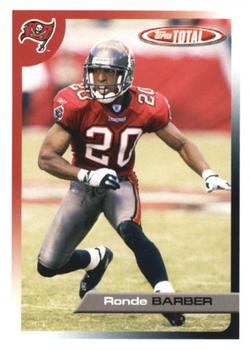 2005 Topps Total #313 Ronde Barber Front