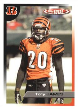 2005 Topps Total #341 Tory James Front