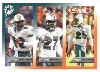 2005 Topps Total #382 Sam Madison / Will Poole / Reggie Howard Front