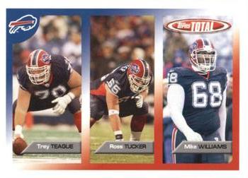 2005 Topps Total #390 Trey Teague / Ross Tucker / Mike Williams Front