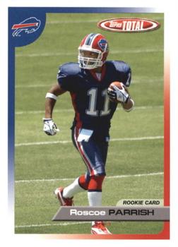 2005 Topps Total #481 Roscoe Parrish Front