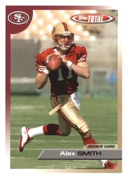 2005 Topps Total #487 Alex Smith Front