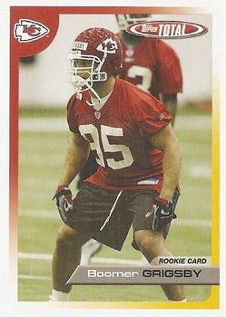 2005 Topps Total #525 Boomer Grigsby Front