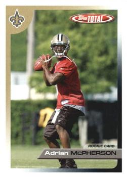2005 Topps Total #527 Adrian McPherson Front