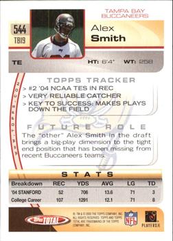 2005 Topps Total #544 Alex Smith Back