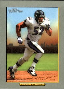 2005 Topps Turkey Red #4 Ray Lewis Front