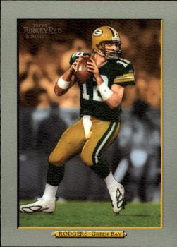 2005 Topps Turkey Red #221 Aaron Rodgers Front