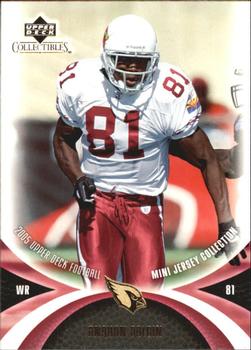 2005 UD Mini Jersey Collection #2 Anquan Boldin Front