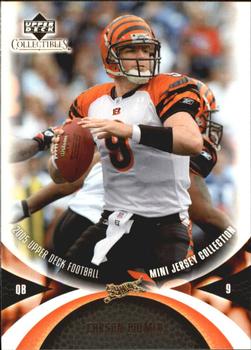 2005 UD Mini Jersey Collection #9 Carson Palmer Front