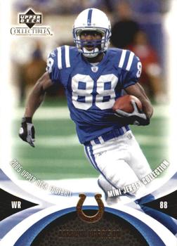 2005 UD Mini Jersey Collection #26 Marvin Harrison Front