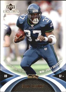 2005 UD Mini Jersey Collection #59 Shaun Alexander Front