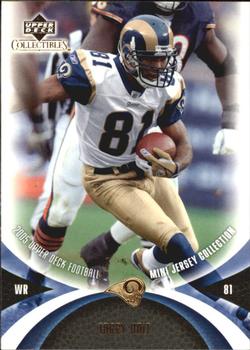 2005 UD Mini Jersey Collection #63 Torry Holt Front