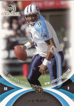 2005 UD Mini Jersey Collection #67 Steve McNair Front