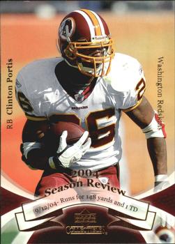 2005 UD Mini Jersey Collection #98 Clinton Portis Front