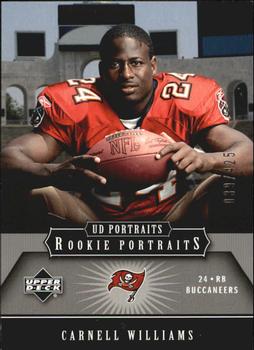 2005 Upper Deck Portraits #114 Carnell Williams Front