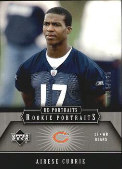2005 Upper Deck Portraits #145 Airese Currie Front
