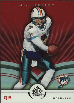 2005 Upper Deck Reflections #49 A.J. Feeley Front