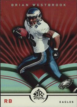 2005 Upper Deck Reflections #74 Brian Westbrook Front