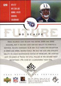 2005 Upper Deck Reflections #128 Bo Scaife Back