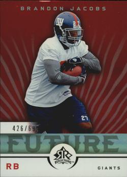 2005 Upper Deck Reflections #198 Brandon Jacobs Front