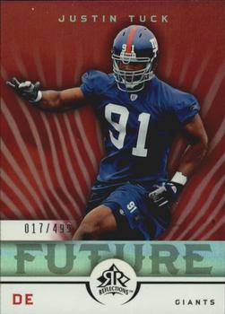 2005 Upper Deck Reflections #263 Justin Tuck Front