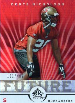 2005 Upper Deck Reflections #256 Donte Nicholson Front