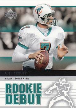 2005 Upper Deck Rookie Debut #53 A.J. Feeley Front