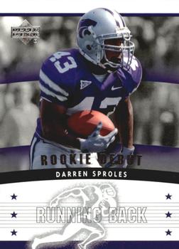 2005 Upper Deck Rookie Debut #114 Darren Sproles Front