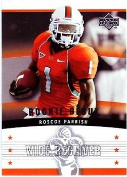 2005 Upper Deck Rookie Debut #136 Roscoe Parrish Front