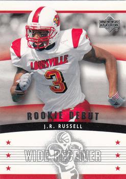 2005 Upper Deck Rookie Debut #140 J.R. Russell Front