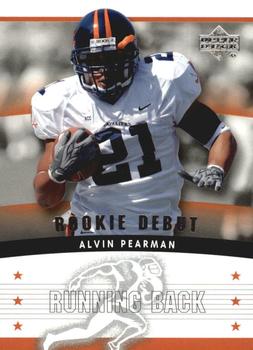2005 Upper Deck Rookie Debut #143 Alvin Pearman Front