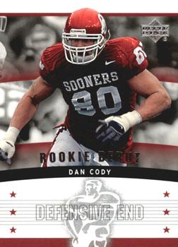 2005 Upper Deck Rookie Debut #147 Dan Cody Front