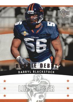 2005 Upper Deck Rookie Debut #155 Darryl Blackstock Front