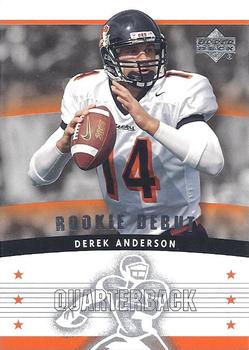 2005 Upper Deck Rookie Debut #165 Derek Anderson Front