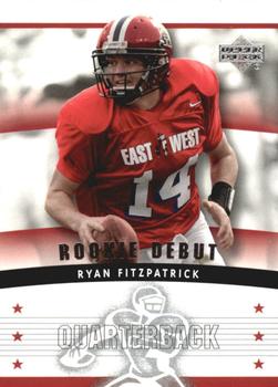 2005 Upper Deck Rookie Debut #173 Ryan Fitzpatrick Front