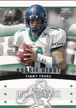 2005 Upper Deck Rookie Debut #177 Timmy Chang Front