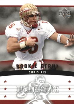 2005 Upper Deck Rookie Debut #178 Chris Rix Front