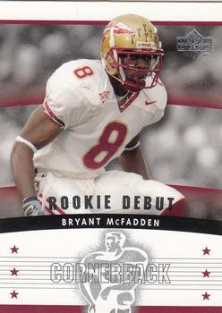 2005 Upper Deck Rookie Debut #181 Bryant McFadden Front