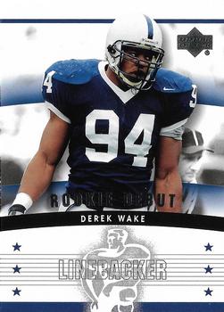 2005 Upper Deck Rookie Debut #188 Derek Wake Front