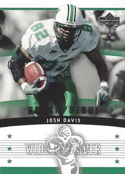 2005 Upper Deck Rookie Debut #189 Josh Davis Front